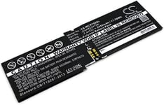 Kompatibelt med Microsoft Surface Book CR7-00007, 7.4V, 2350 mAh