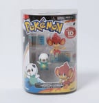 Pokemon Black & White Oshawott Vs Pansear Tomy 2013 Nintendo Figurines