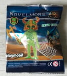 FIGURINE NEUF SOUS BLISTER PLAYMOBIL CHEVALIER DE NOVELMORE LE SQUELETTE FLUO