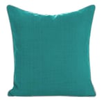 Eurofirany Garden Housse de Coussin d'extérieur – 1 Housse de Coussin imperméable, pour terrasse, canapé, Coussin décoratif pour Jardin, imperméable, 45 x 45 cm, Turquoise 3