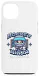 Coque pour iPhone 13 Joueur ninja de hockey sur glace