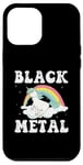 Coque pour iPhone 15 Pro Max Black Metal et Death Metal Headbanger Rock Heavy Music