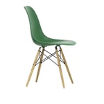 Vitra - Eames RE Plastic Chair DSW 17 Emerald, Ash Honey Tone - Matstolar - Charles & Ray Eames - Grön - Metall/Plast