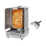 Royal Catering Kebabgrill, gas - För 60 kg kött 4 brännare 16 kW