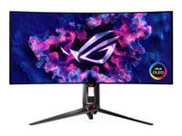 ASUS ROG Swift PG34WCDM - OLED-monitor - spel - böjd - USB - 34" (33.94" visbar) - 3440 x 1440 @ 240 Hz - 450 cd/m² - 1500000:1 - DisplayHDR 400 True