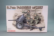 LP564 DRAGON 6152 Maquette 1/35 Canon anti char 3.7 cm Pak 35/36 with crew