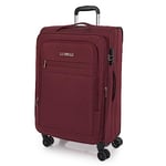 JASLEN - Valise Souple Grande Taille à roulettes Ultra Légère Valise Soute Avion 23kg Valises Moyenne Pas Cher Valise XL. Cadenas à Combinaison, Grenade