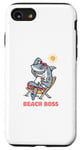 Coque pour iPhone SE (2020) / 7 / 8 Beach Boss Sea Holiday Shark