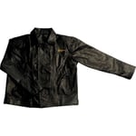 T5132 Blouson Simili Cuir Noir M (medium)