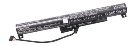 vhbw batterie compatible avec Lenovo IdeaPad 100-15IBY(80MJ00GBGE), 100-15IBY(80MJ00JBGE) laptop (2200mAh, 10,8V, Li-Ion)