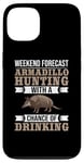 Coque pour iPhone 13 Armadillo chasse drôle tir animaux sauvages