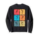 Best Scooters Stunt Vintage Art For Men Women Best Riders Sweatshirt