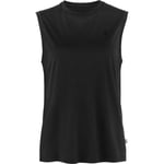 Fjällräven Womens Abisko Wool Tank Top (Svart (BLACK/550) Large)