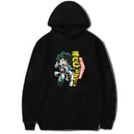 ZOSUO Homme Femme Sweat À Capuche 3D Dessin Animé My Hero Academia Midoriya Izuku Crewneck Hoodie Poids Léger Sweatshirts Pulls À Capuche,M