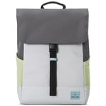 Johnny Urban Sac à Dos Femme & Homme Gris Vert - MIKA - Backpack avec Compartiment pour Laptop - Sac Fabriqué en PET Recyclé avec Rembourrage en Maille - Hydrofuge