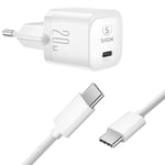 SiGN Oneplus 20W Snabbladdare med USB-C PD kabel, 2m