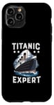 Coque pour iPhone 11 Pro Titanic Expert – White Starline RMS Titanic Garçons Filles