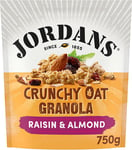 Jordans Granola Raisin and Almond | Breakfast Cereal | High Fibre | 4 PACKS of g