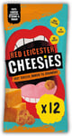 CHEESIES | Crunchy Cheese Keto Snack | Red Leicester | 100% Cheese | Sugar Free