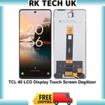 For TCL 40 4G LCD Touch Screen Display Digitizer Assembly Replacement UK T612B