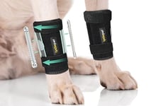 Lyderpet Attelle de Poignet pour Patte Avant pour Chien - Attelle carpienne pour Chien - Prévient Les blessures et Les entorses - Protège Les plaies articulaires du Carpe - Aide à réduire la Perte de