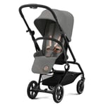 Poussette compacte Eezy Twist+ 2 Lava grey châssis black Cybex