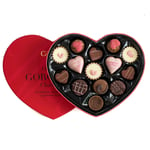 209g Martins Chocolatier Box of Belgian Pralines Chocolates in Heart Shaped Box - Love Box full of Hearts - Perfect Happy Mothers Day or Valentines Gifts - Variety of Milk, Dark, White Chocolate (RED)