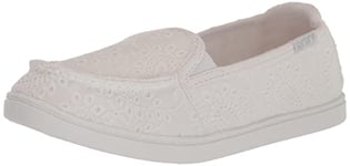 Roxy Femme Minnow Chaussures de Sport à Enfiler Basket, Alliage Blanc 231, 40 EU