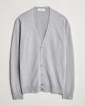 Gran Sasso Wool/Cashmere Cardigan Light Grey