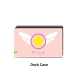 Seule Cas De Dock - Housse De Protection Rose Pastel Sakura Nintendo Switch Pour Fille Kawaii Dockable Coque De Protection Rigide Pc Pour Contrôleur Joy-Con Joystick