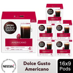 Nescafe Dolce Gusto Coffee Pods of 16 Caps, 9 Boxes