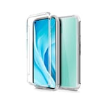 Cool Coque en Silicone 3D pour Xiaomi Mi 11 Lite/Mi 11 Lite 5G Transparent Avant + arrière