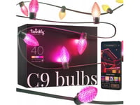 Lampki Choinkowe Twinkly Twinkly C9 Bulbs Smart Led 40 Rgb, 12.2M, Žalias Wire|Twinkly