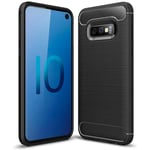 Étui de Protection Pour Samsung Galaxy S10e Portable Sac Étui Housse Noir Mat