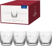 Villeroy & Boch – Toy's Delight 4-Piece Schnapps Glass Set, Schnapps Glass Set, Shot Glasses, Liqueur Glasses, Drinking Glasses Set of 4, Glasses with Christmas Pattern, Dishwasher Safe