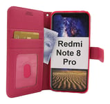 New Standcase Wallet Xiaomi Redmi Note 8 Pro (Hotpink)