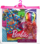 Barbie Fashion Pack - HJT39 - Pack 2 Tenues de vêtements pour poupée Barbie