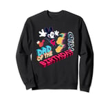 Disney Mickey Mouse Family Star Dad of the Birthday Kid Sweatshirt