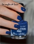 Gemey Maybelline Nail Polish Forever Strong Pro 630 Blue Denim Hold 7 Days