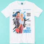 True Romance Movie Poster White T-Shirt : M,XXL,3XL,4XL