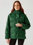 Regatta Womens Orla Kiely Padded Jkt Baffled/Quilted Jacket- Rain Cloud Print - Green, Green, Size 12, Women