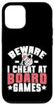 Coque pour iPhone 12/12 Pro Beware i cheat on Board Games Night