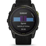 Garmin Enduro 3, Crbn Gry DLC Ti w/Blk Sport Loop Band, EMEA Black