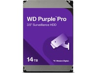 Wd Purple Pro 14 Tb 3,5-Tums Sata Iii (6 Gb/S) Serverhårddisk (Wd142purp)