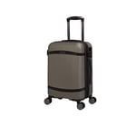 it luggage Quaint 21" Hardside Carry-on 8 Wheel Expandable Spinner, Cobblestone with Mulch Trim, 21", Quaint 21" Hardside Carry-on 8 Wheel Expandable Spinner