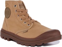 Palladium Pampa Hi Woodline Canvas Rugges Ankle Mens Boot Sand Mens UK 6 - 12