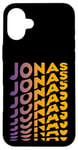 iPhone 16 Plus Jonas Tie Dye Groovy Hippie 60s 70s, Name Jonas Case