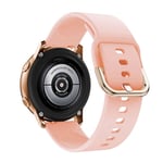 (Active 2 40mm 44mm Retro rose)Alkuperäinen hihna Samsung Galaxy Watchiin Active 2 40mm 44mm silikoni urheiluranneke Korvausranneke 20mm kellon ranneke - kellon rannekkeet