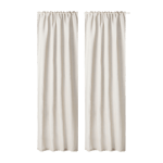 Åhléns Home Skir gardin LISA 130x250 cm, 2-pack Beige