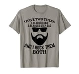 Mens I Love My Bearded Dad Father Gift TShirt For Super Dads Hero T-Shirt